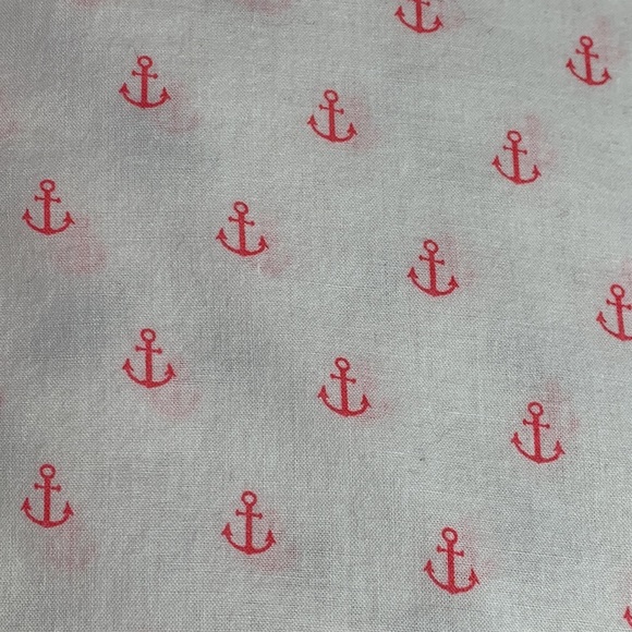 J Crew Factory The Perfect Shirt Anchor Print - Picture 6 of 7